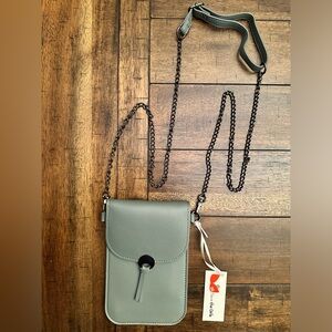 Stylish Gray Crossbody Bag